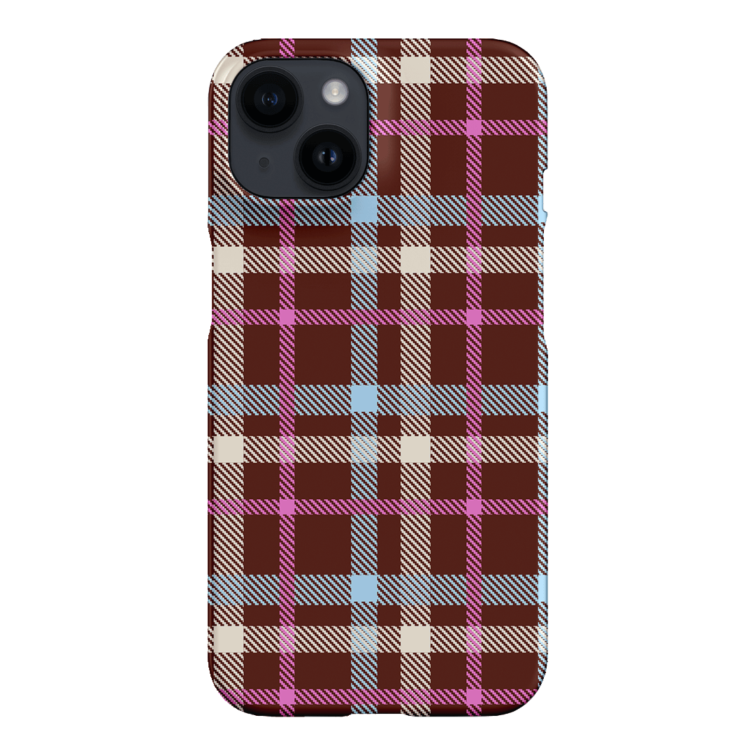 Confetti Plaid Printed Phone Cases iPhone 14 / Snap by The Dairy - The Dairy