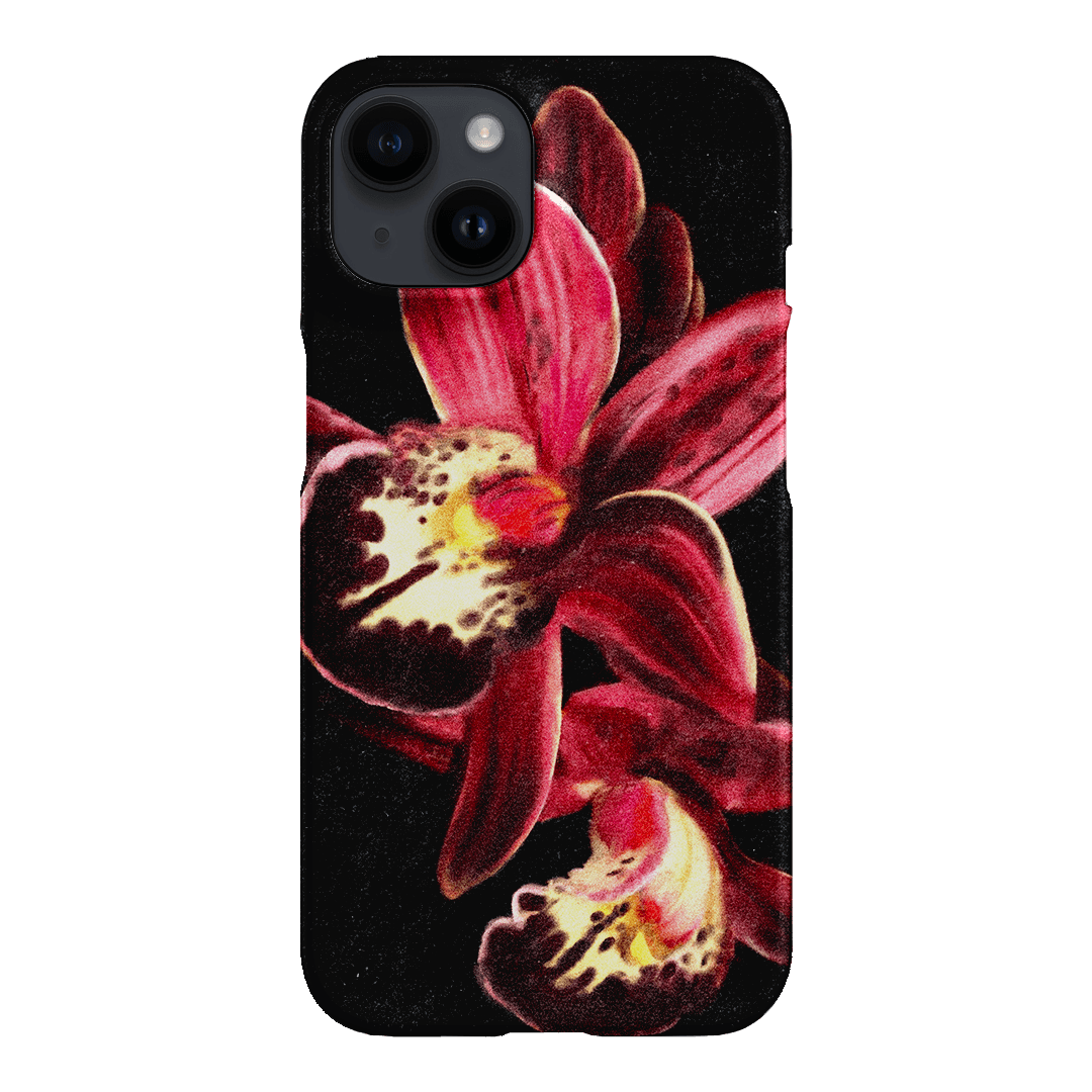 Deep Orchid Printed Phone Cases iPhone 14 / Snap by Sally Hungerford - The Dairy