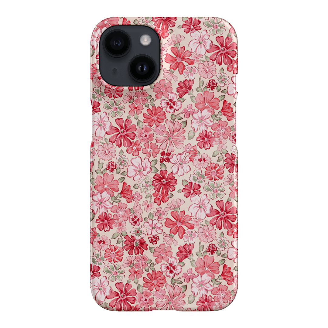 Strawberry Kiss Printed Phone Cases iPhone 14 / Snap by Oak Meadow - The Dairy