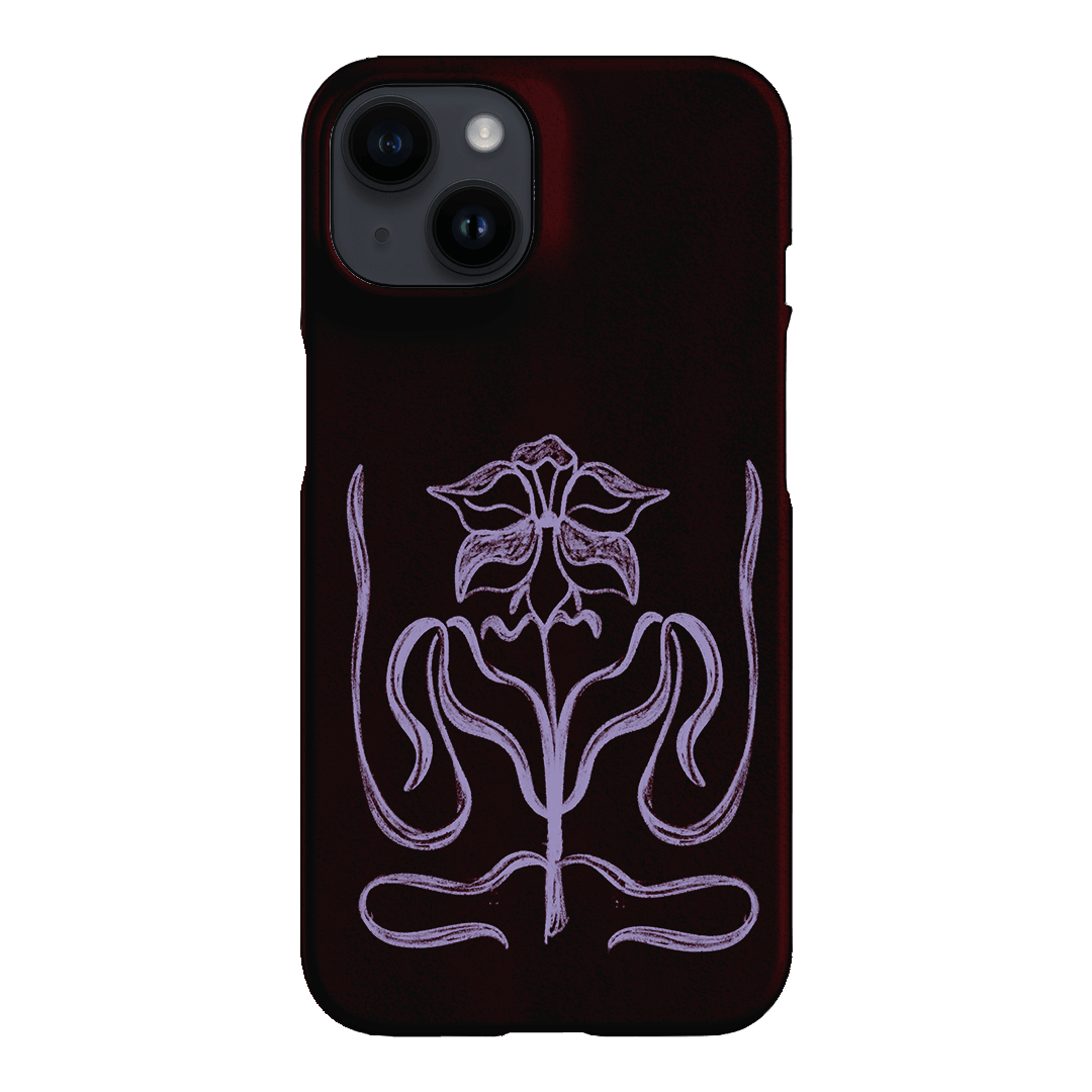 Growth Burgundy Printed Phone Cases by The Dairy - The Dairy