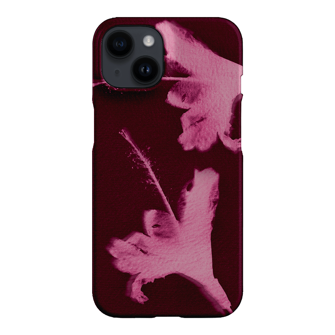 Hibiscus Glow Printed Phone Cases iPhone 14 / Snap by Sally Hungerford - The Dairy