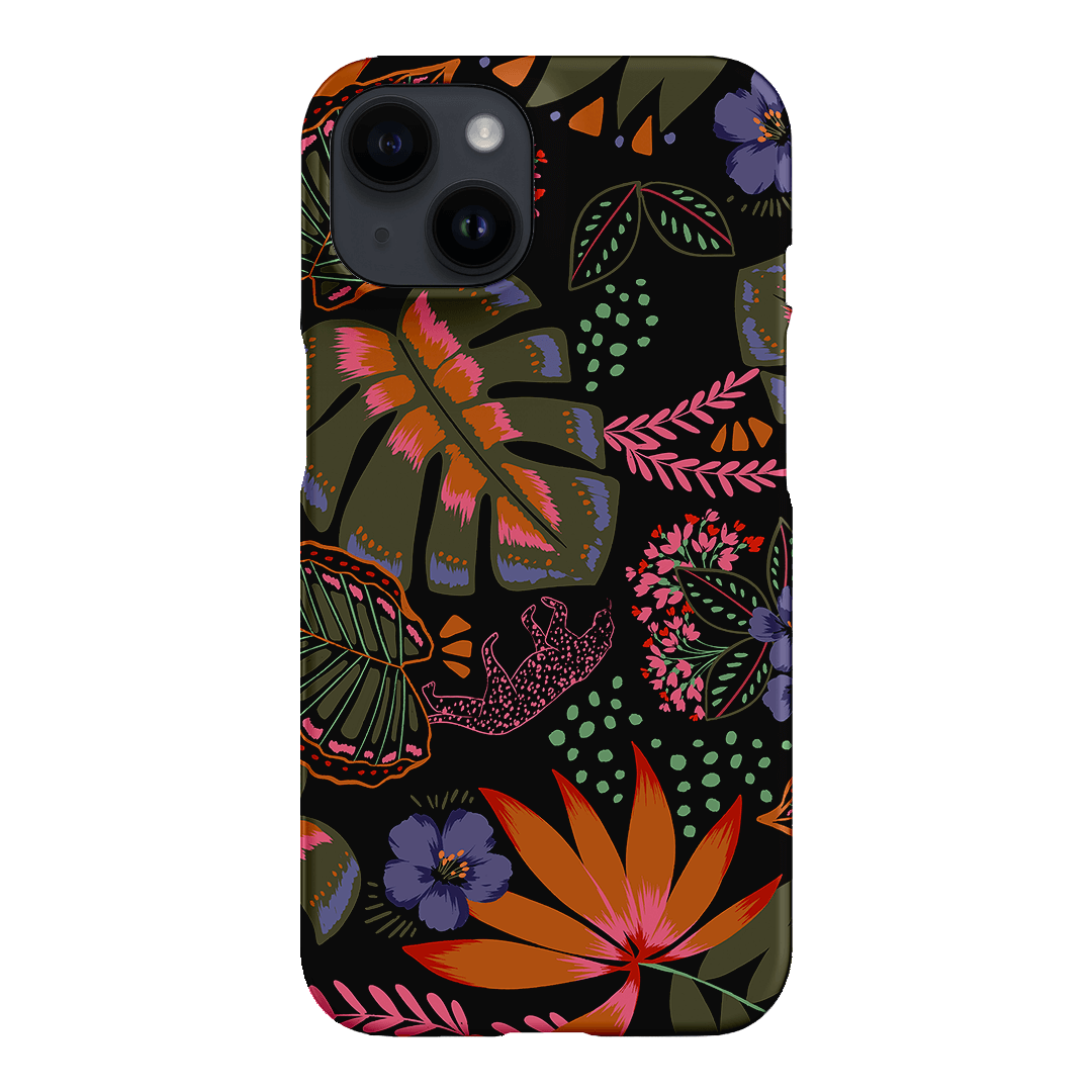 Jungle Leopard Printed Phone Cases iPhone 14 / Snap by Charlie Taylor - The Dairy