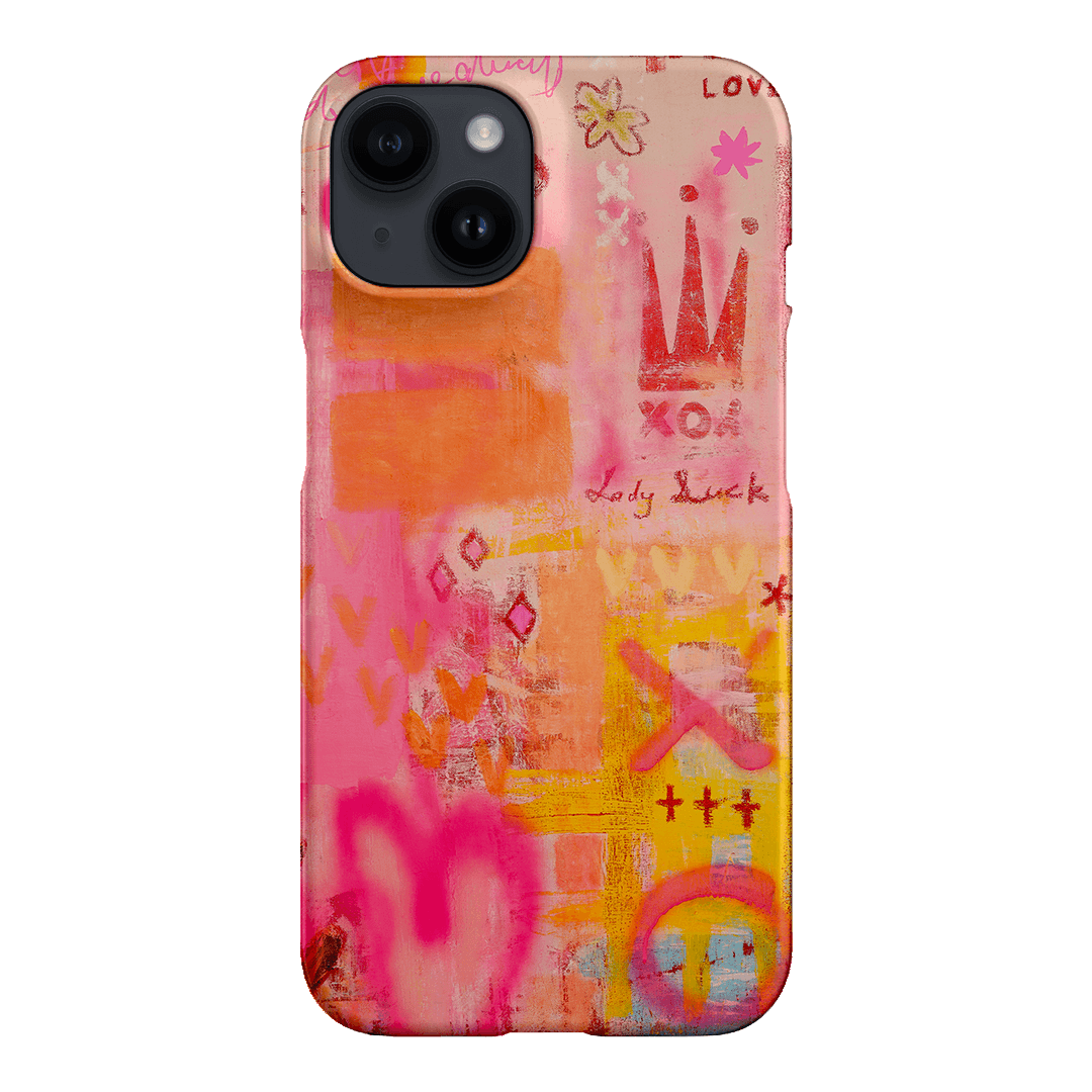 Lady Luck Printed Phone Cases iPhone 14 / Snap by Jackie Green - The Dairy