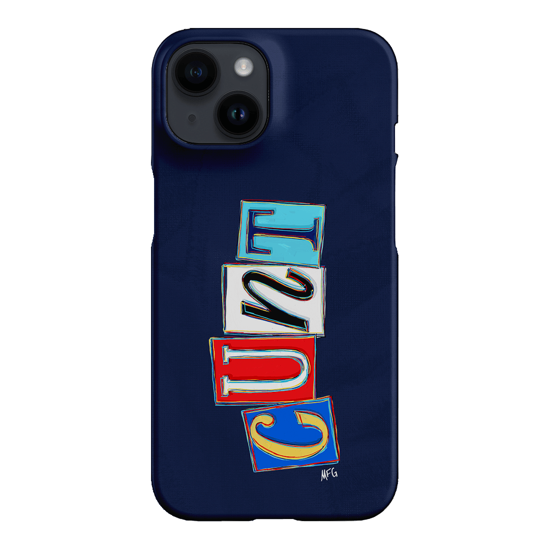 Lil Cnts Blue Printed Phone Cases iPhone 14 / Snap by Margarbs Art - The Dairy
