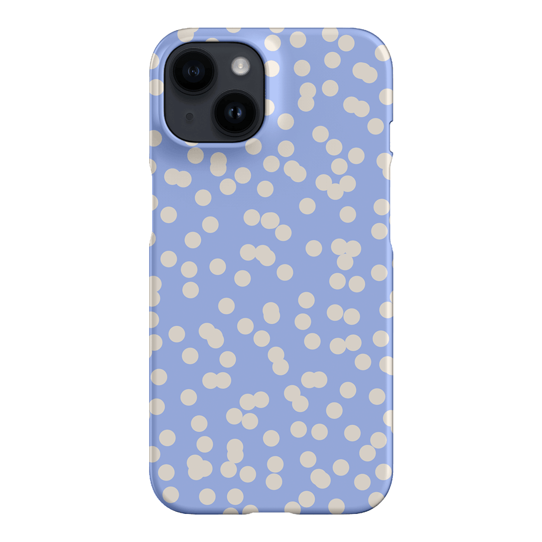 Mini Confetti Periwinkle Salt Printed Phone Cases iPhone 14 / Snap by Veronica Tucker - The Dairy