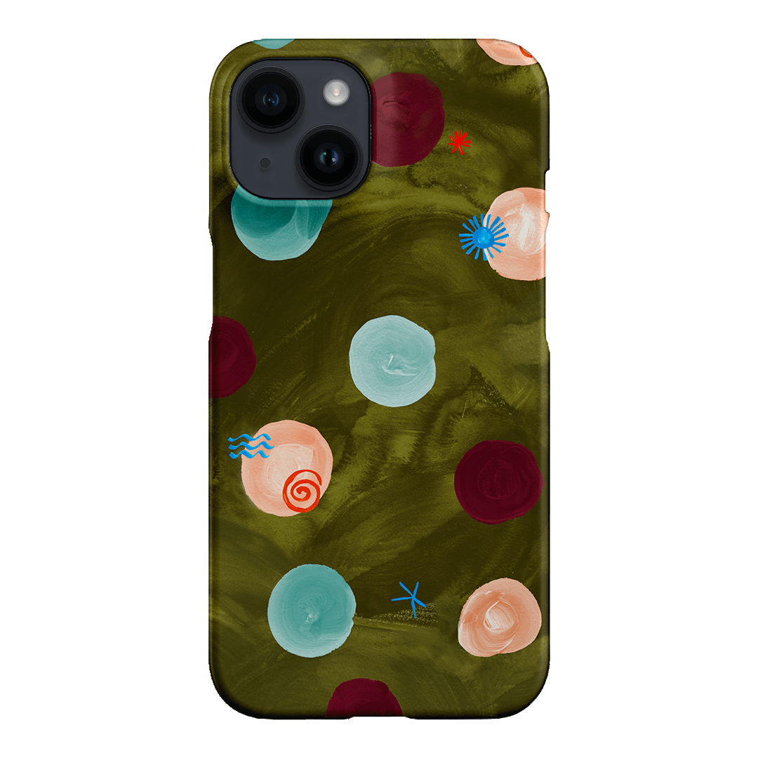 Olive Spot Printed Phone Cases iPhone 14 / Snap by Charlie Taylor - The Dairy