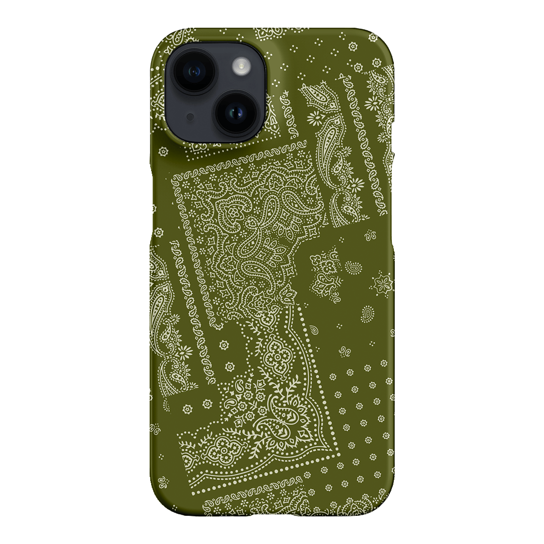 Paisley Fern Printed Phone Cases iPhone 14 / Snap by The Dairy - The Dairy
