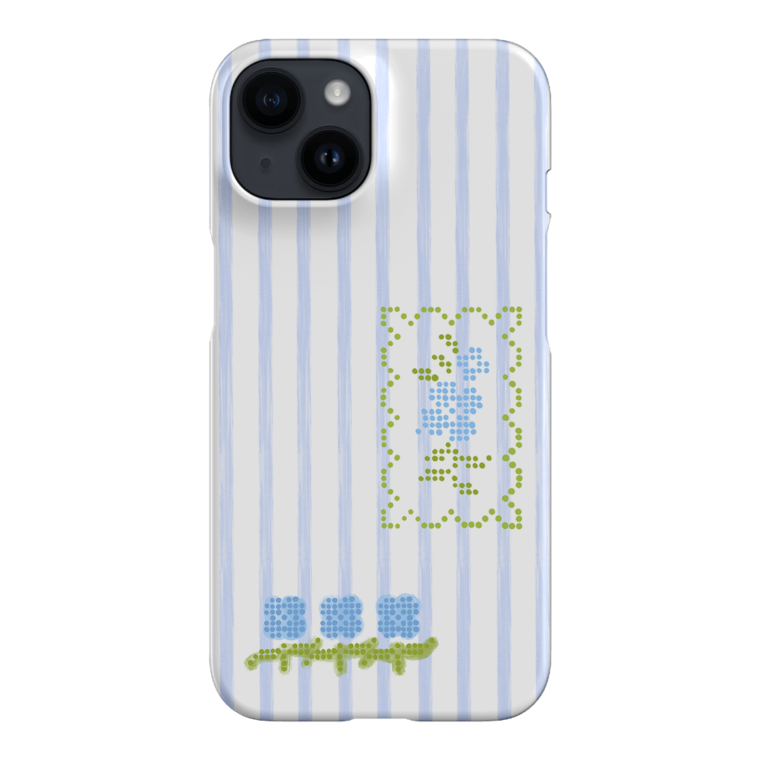 Patchwork Blue Printed Phone Cases iPhone 14 / Snap by Kayla Carr - The Dairy