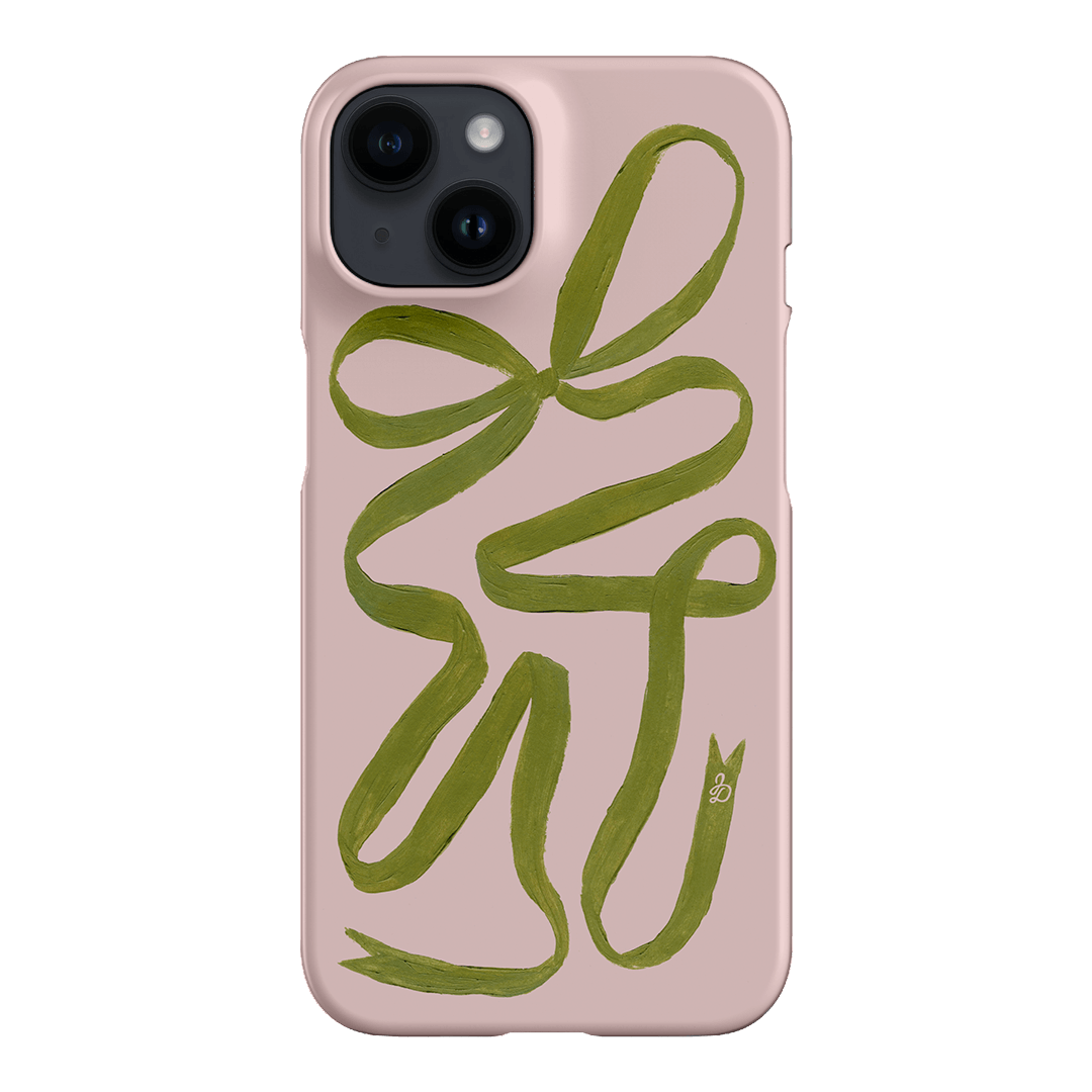 Garden Ribbon Printed Phone Cases iPhone 14 / Snap by Jasmine Dowling - The Dairy