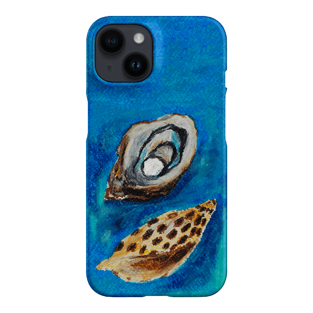 Sea Shells Printed Phone Cases iPhone 14 / Snap by Lisa Hu - The Dairy