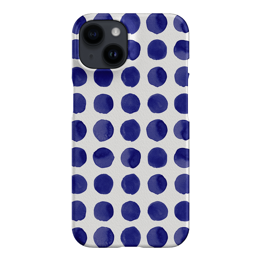 Spots in Blueberry Printed Phone Cases by The Dairy - The Dairy