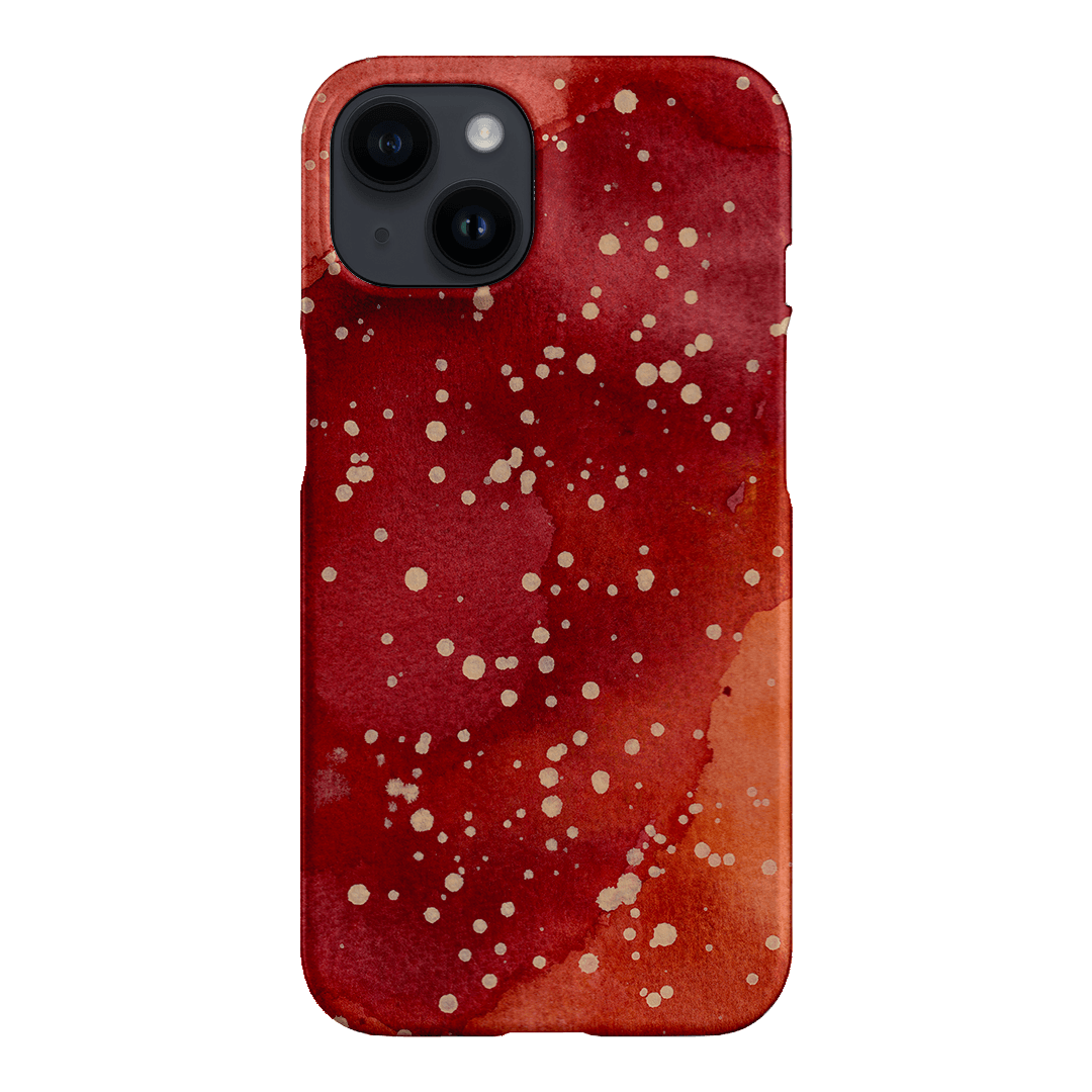 Spotty Rust Printed Phone Cases iPhone 14 / Snap by The Dairy - The Dairy