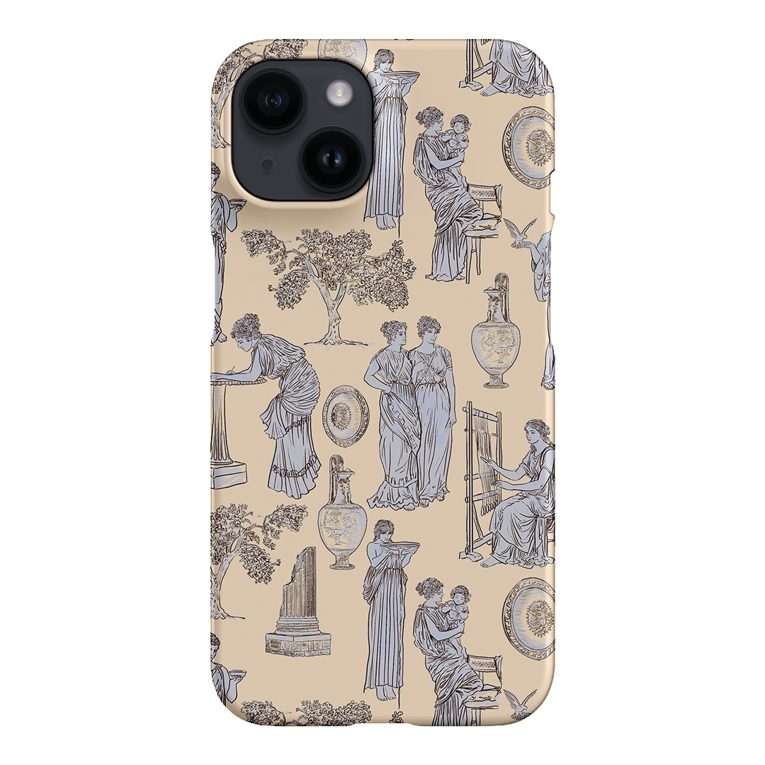 Symposium Alabaster Printed Phone Cases iPhone 14 / Snap by Veronica Tucker - The Dairy