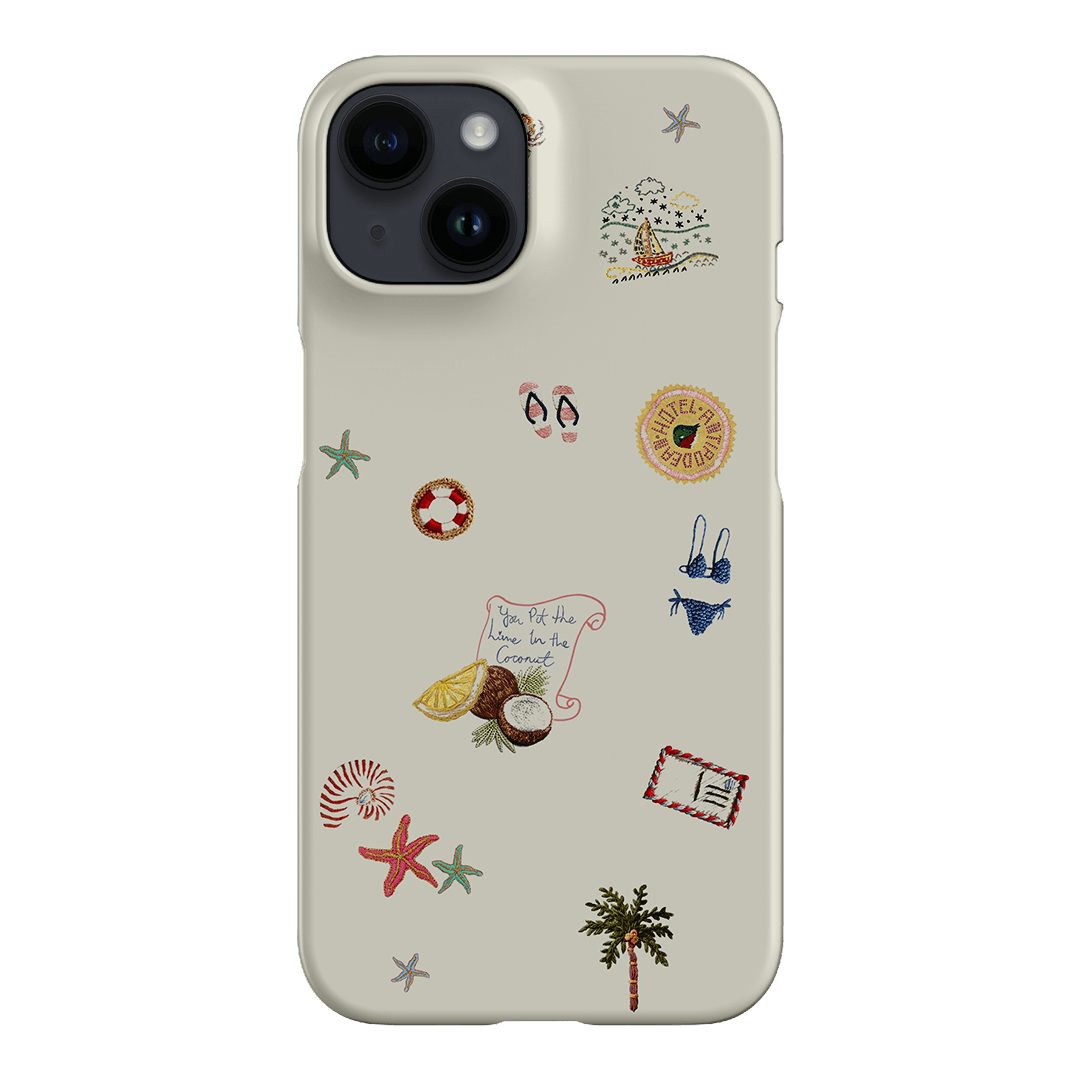 Vacay All Day Cream Printed Phone Cases by Antipodean - The Dairy