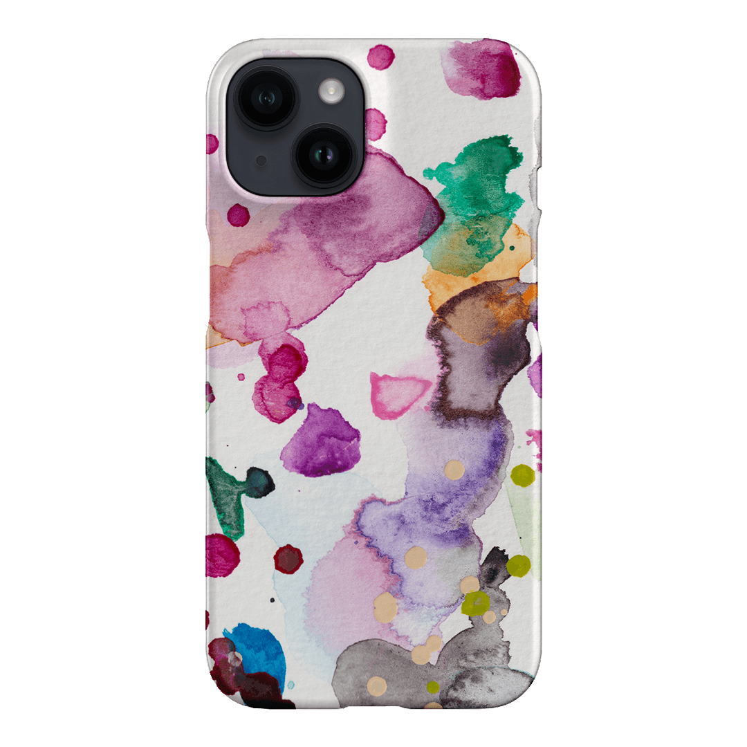 Watercolour Palette Printed Phone Cases iPhone 14 / Snap by The Dairy - The Dairy