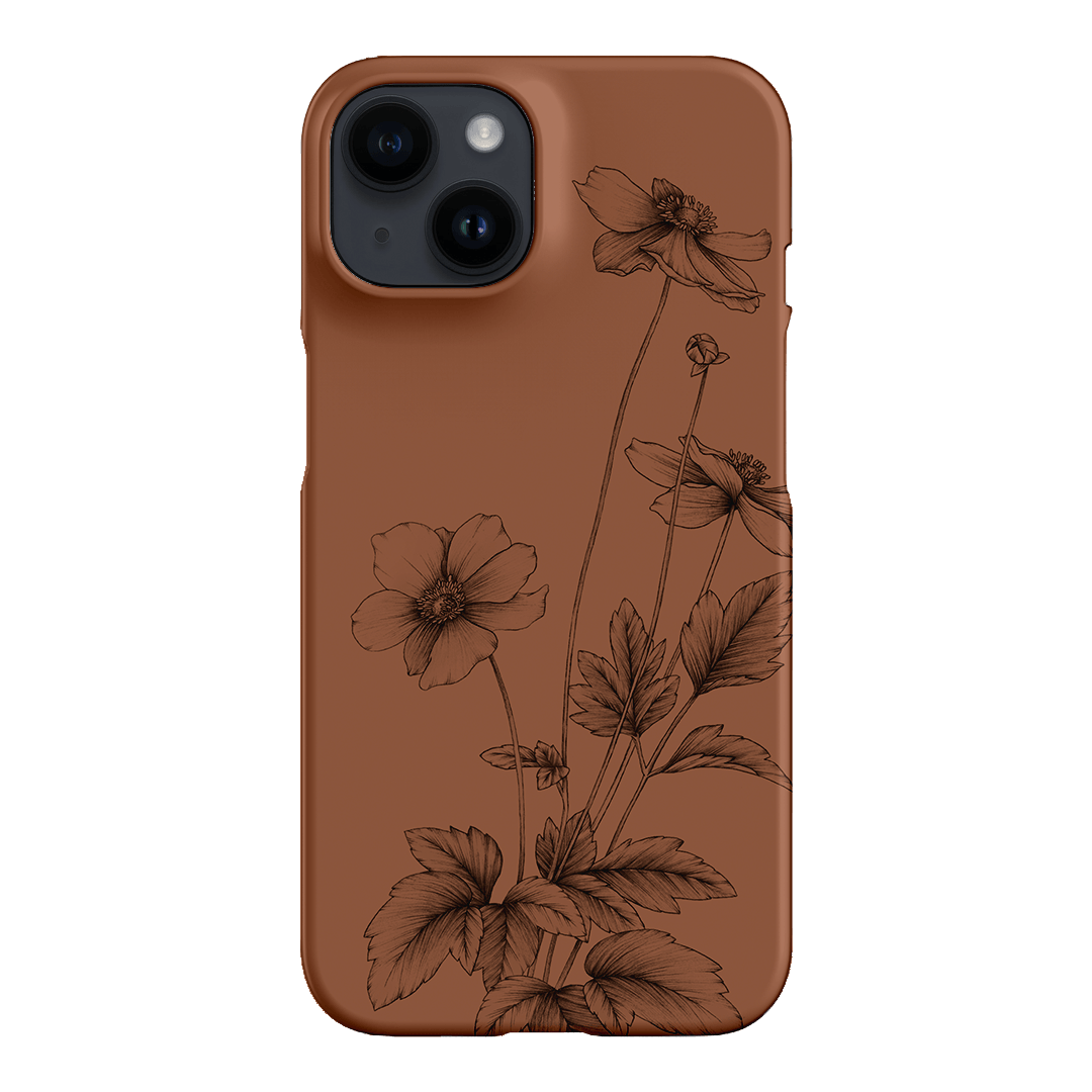 Windflowers Study Printed Phone Cases iPhone 14 / Snap by Typoflora - The Dairy