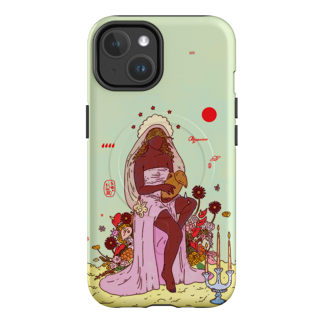Aquarius Season Printed Phone Cases iPhone 14 / Armoured MagSafe by Easty Beasty - The Dairy