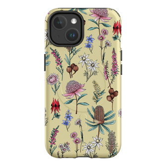 Banksia Butter Printed Phone Cases iPhone 14 / Armoured MagSafe by Typoflora - The Dairy