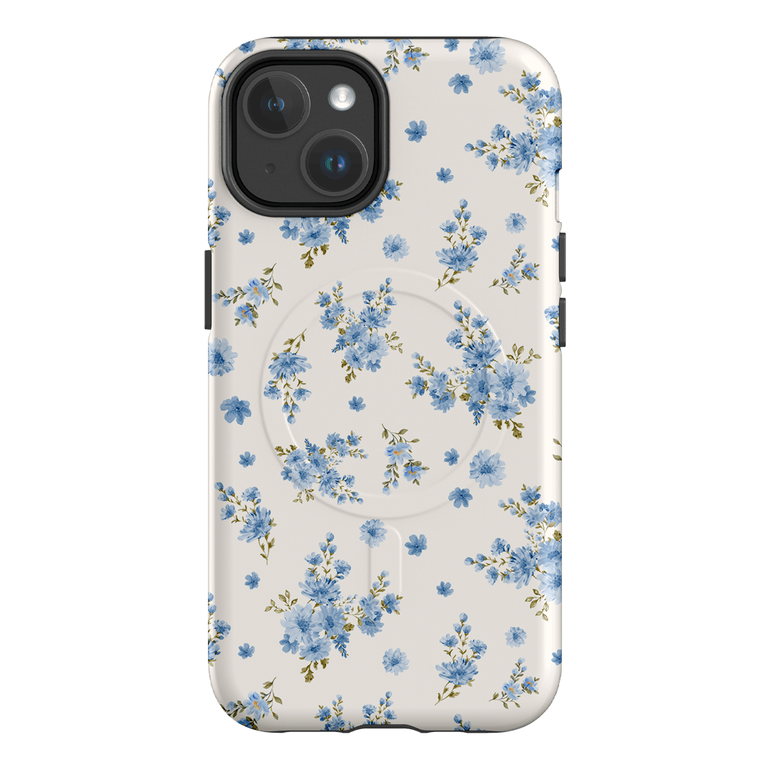 Blue Meadow Printed Phone Cases iPhone 14 / Armoured MagSafe by Kasiags Art - The Dairy