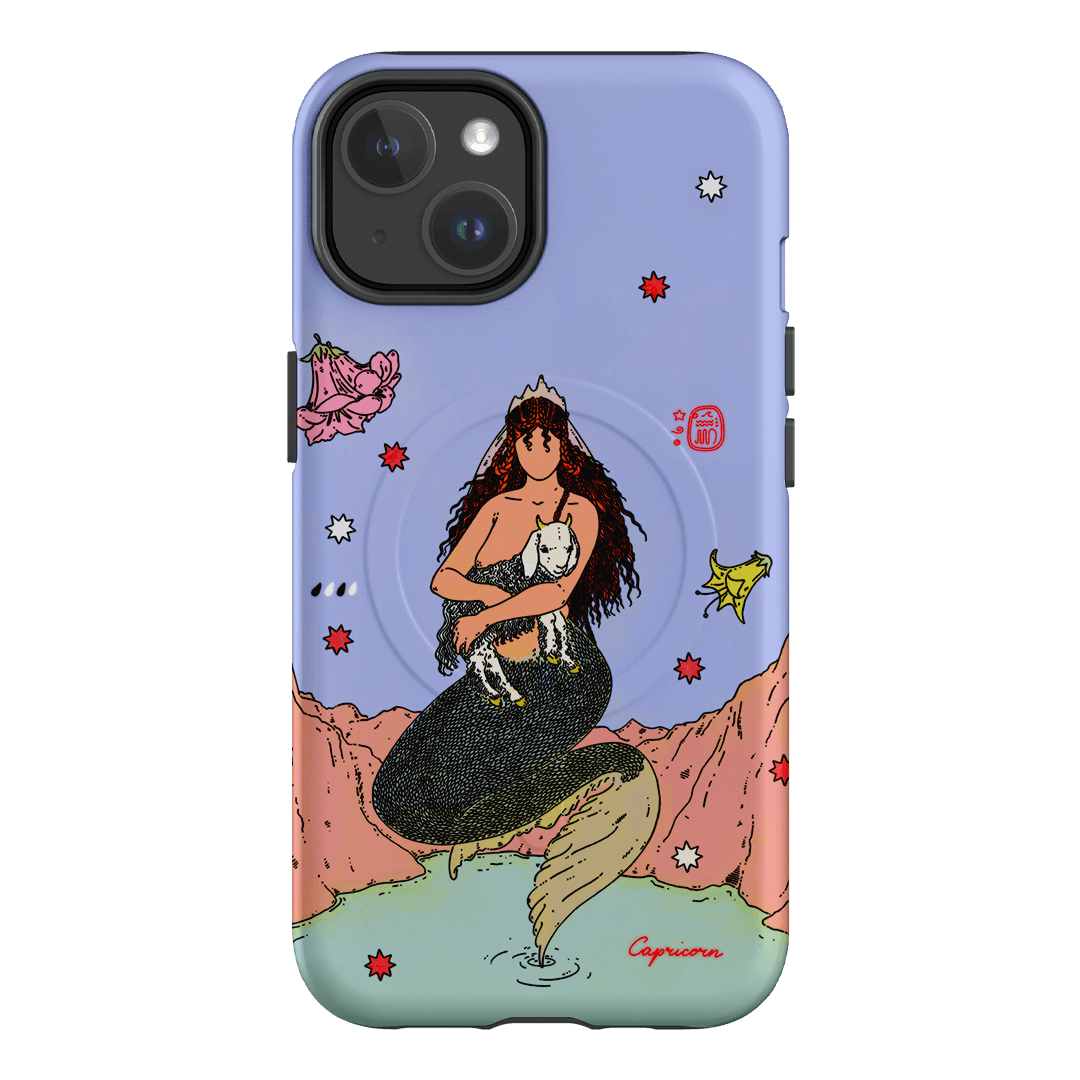 Capricorn Season Printed Phone Cases iPhone 14 / Armoured MagSafe by Easty Beasty - The Dairy