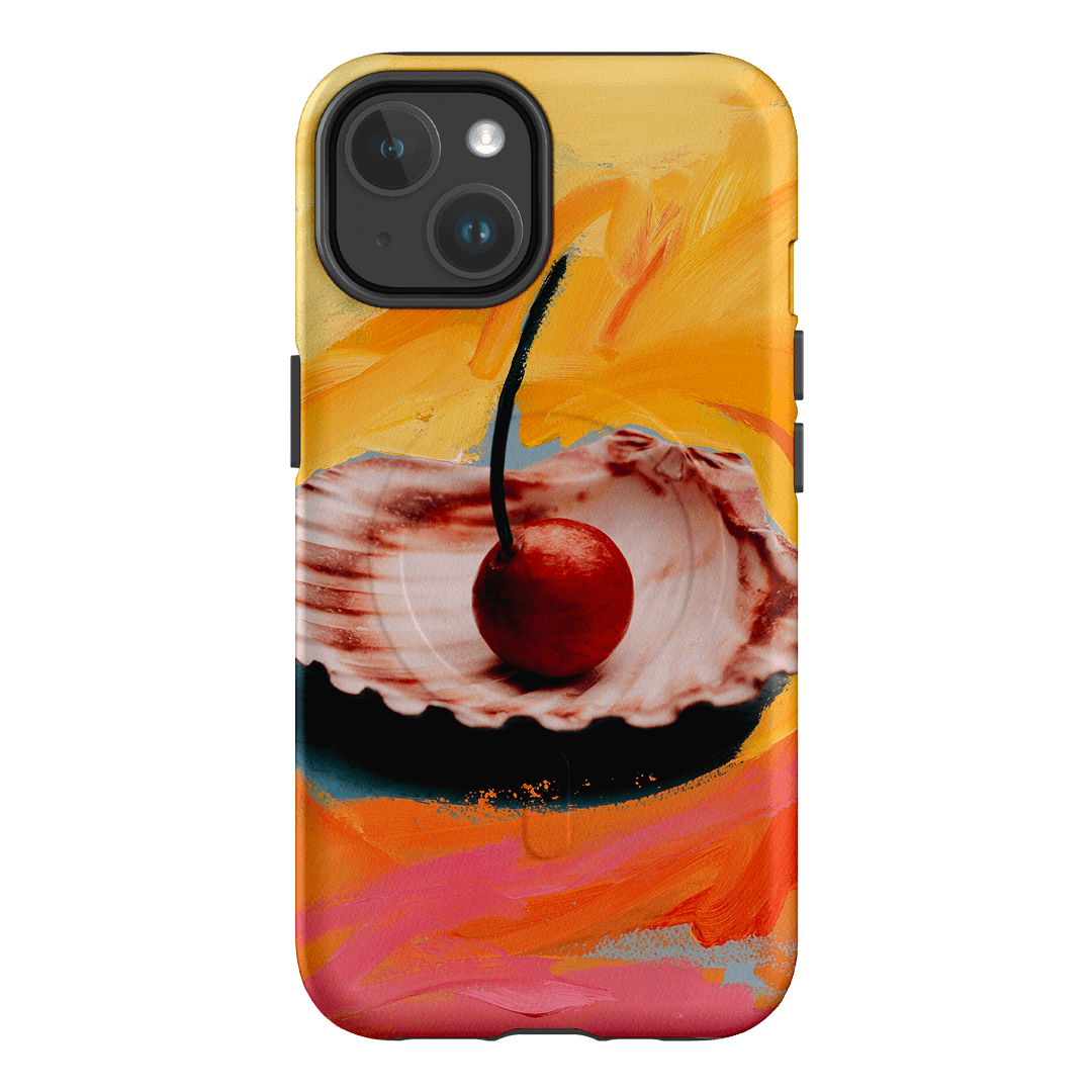 Cherry Bomb Printed Phone Cases iPhone 14 / Armoured MagSafe by Nicole Nelius - The Dairy