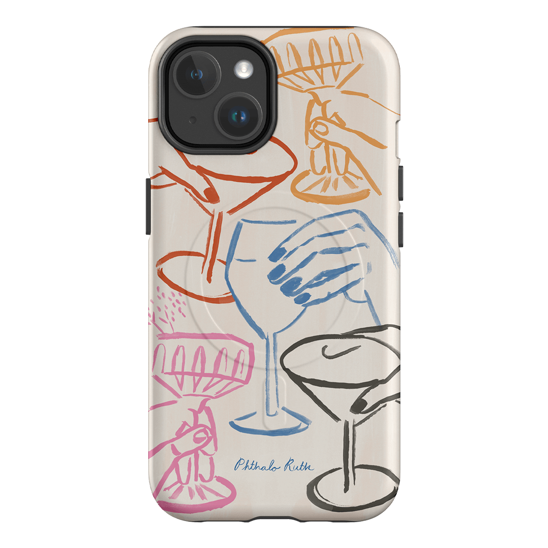 Cheers Multi Printed Phone Cases iPhone 14 / Armoured MagSafe by Phthalo Ruth - The Dairy