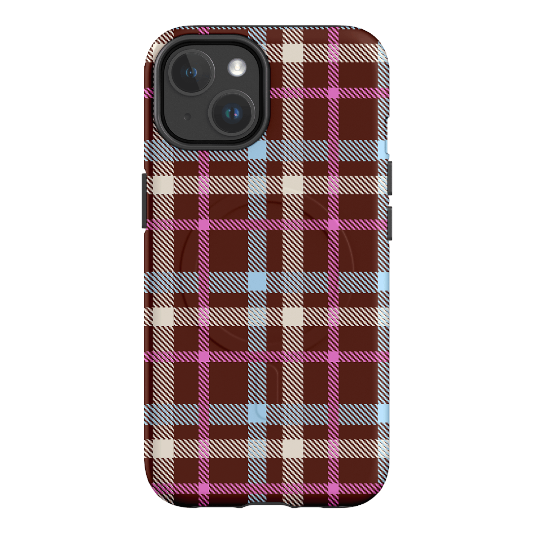 Confetti Plaid Printed Phone Cases iPhone 14 / Armoured MagSafe by The Dairy - The Dairy