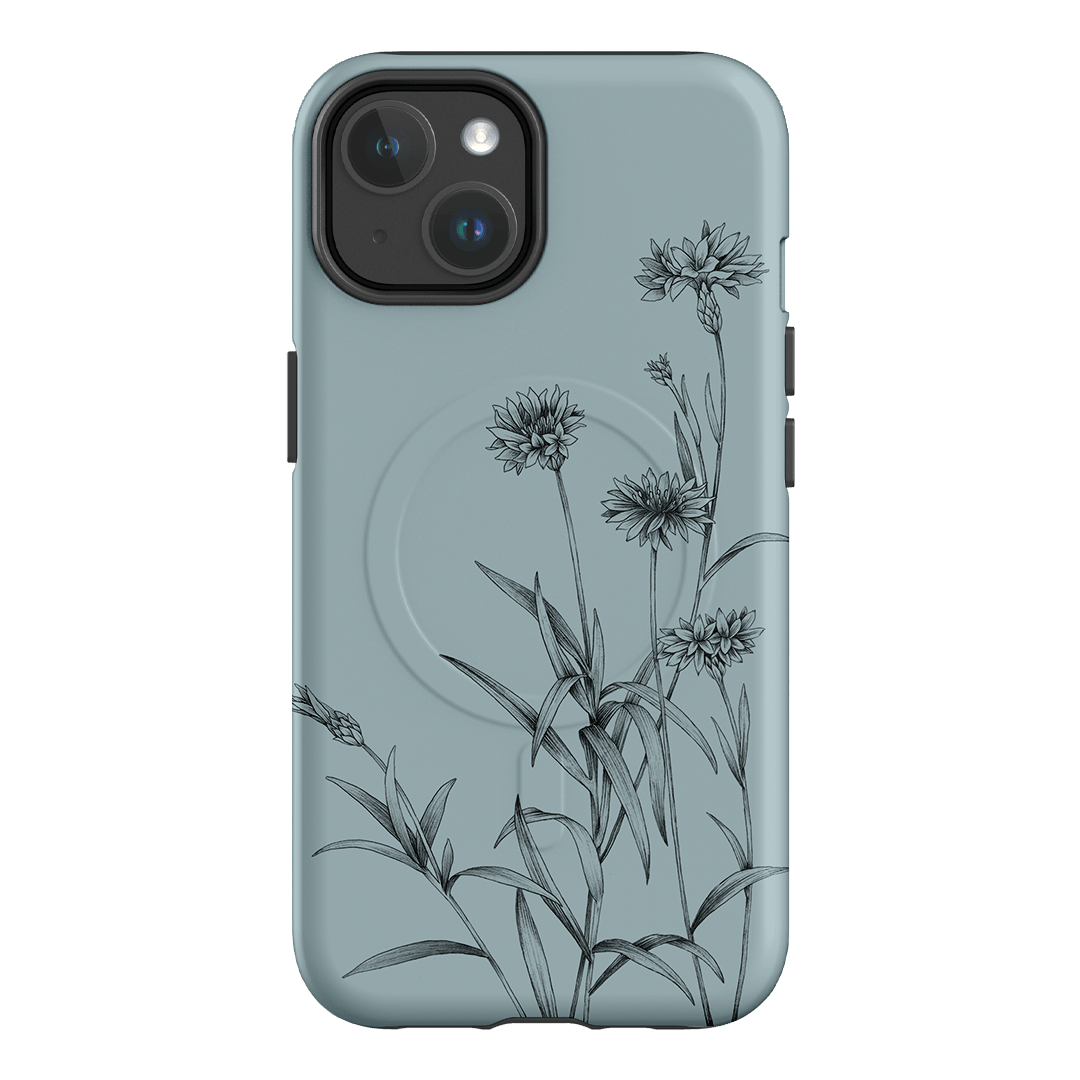 Cornflowers Study Printed Phone Cases iPhone 14 / Armoured MagSafe by Typoflora - The Dairy