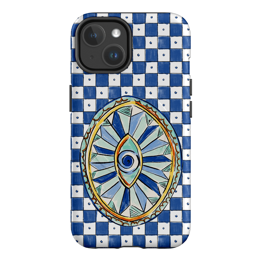 Evil Eye Printed Phone Cases iPhone 14 / Armoured MagSafe by Fenton & Fenton - The Dairy