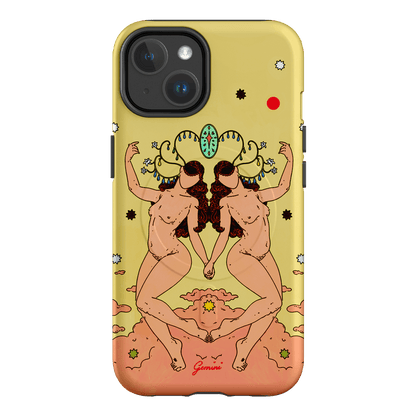 Gemini Season Printed Phone Cases iPhone 14 / Armoured MagSafe by Easty Beasty - The Dairy
