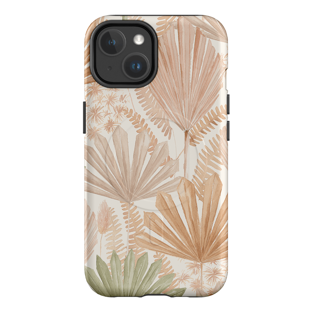 Golden Palm Printed Phone Cases iPhone 14 / Armoured MagSafe by Cass Deller - The Dairy