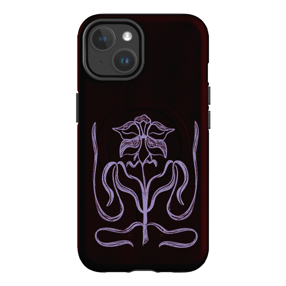 Growth Burgundy Printed Phone Cases by The Dairy - The Dairy