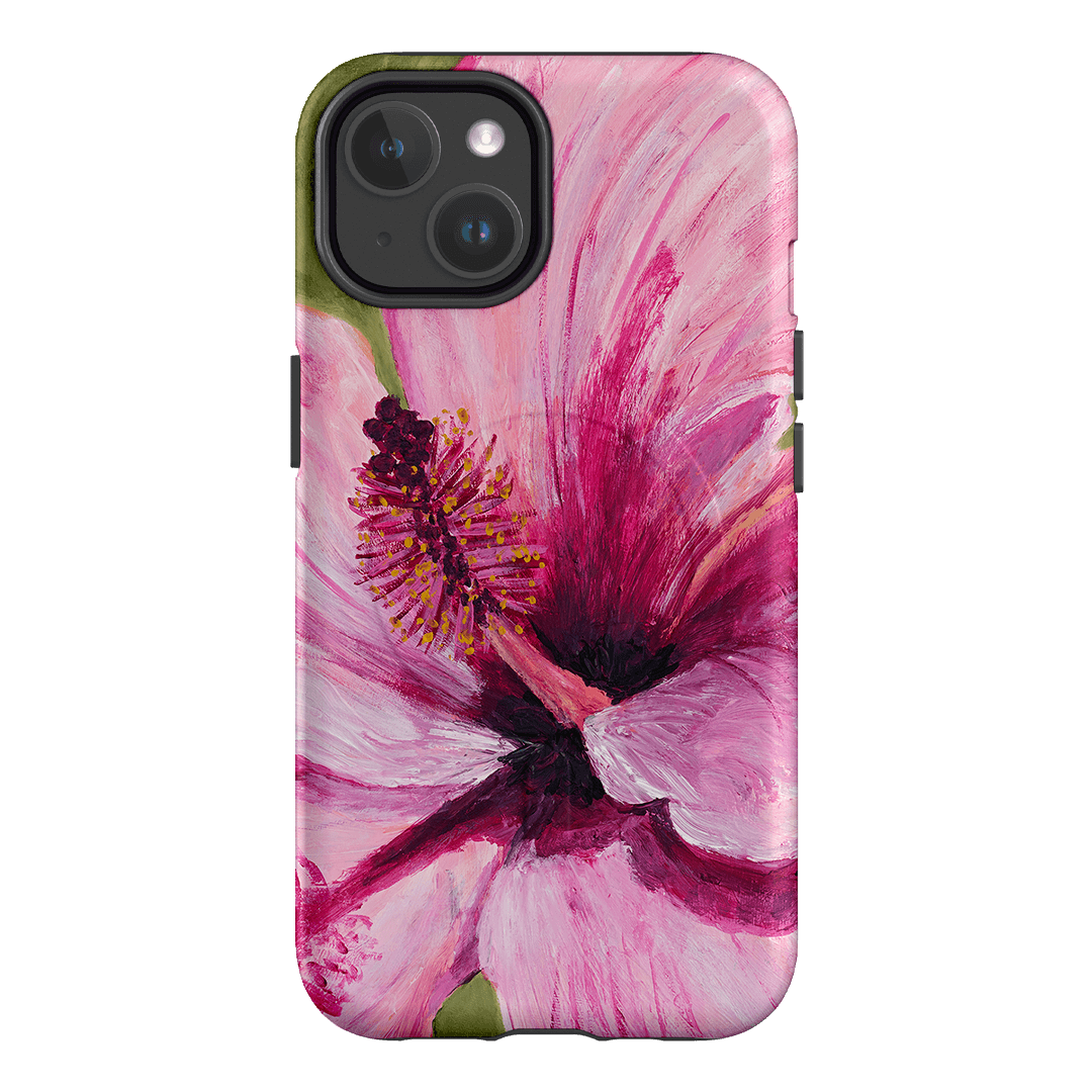 Hibiscus Dream Printed Phone Cases iPhone 14 / Armoured MagSafe by Amy Gibbs - The Dairy