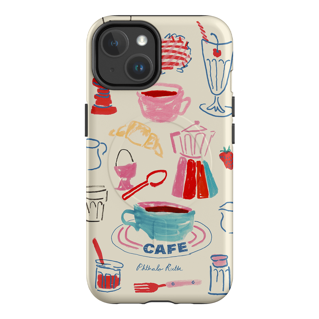 Home Cafe Printed Phone Cases iPhone 14 / Armoured MagSafe by Phthalo Ruth - The Dairy