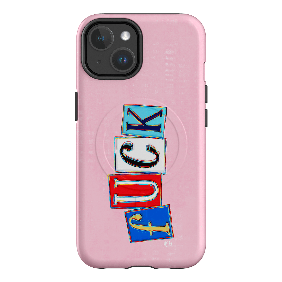 Lil Fcks Pink Printed Phone Cases iPhone 14 / Armoured MagSafe by Margarbs Art - The Dairy