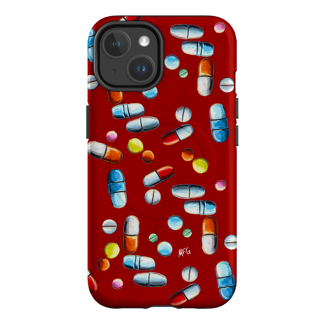 Lil Pills Printed Phone Cases iPhone 14 / Armoured MagSafe by Margarbs Art - The Dairy