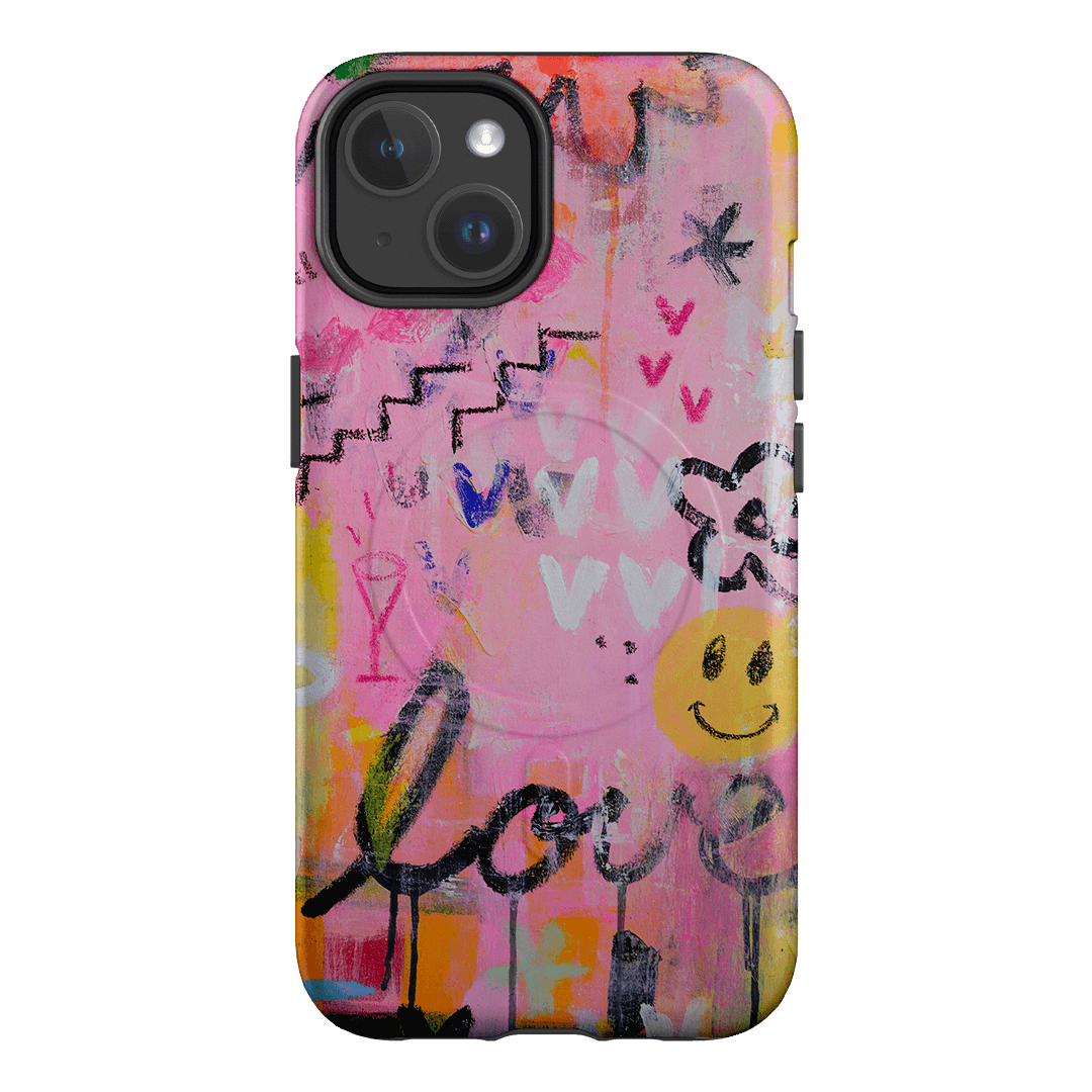 Love Smiles Printed Phone Cases iPhone 14 / Armoured MagSafe by Jackie Green - The Dairy