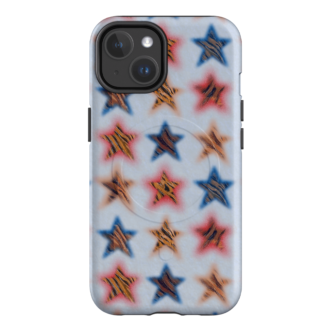 Lucky Stars Tiger Printed Phone Cases iPhone 14 / Armoured MagSafe by BG. Studio - The Dairy