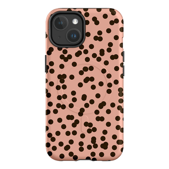 Mini Confetti Pink Chocolate Printed Phone Cases iPhone 14 / Armoured MagSafe by Veronica Tucker - The Dairy