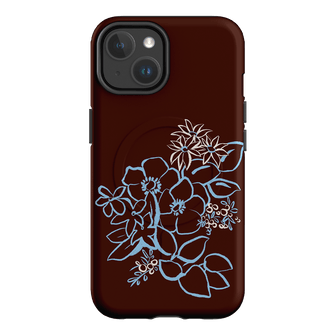 Mocha Posy Printed Phone Cases iPhone 14 / Armoured MagSafe by Typoflora - The Dairy