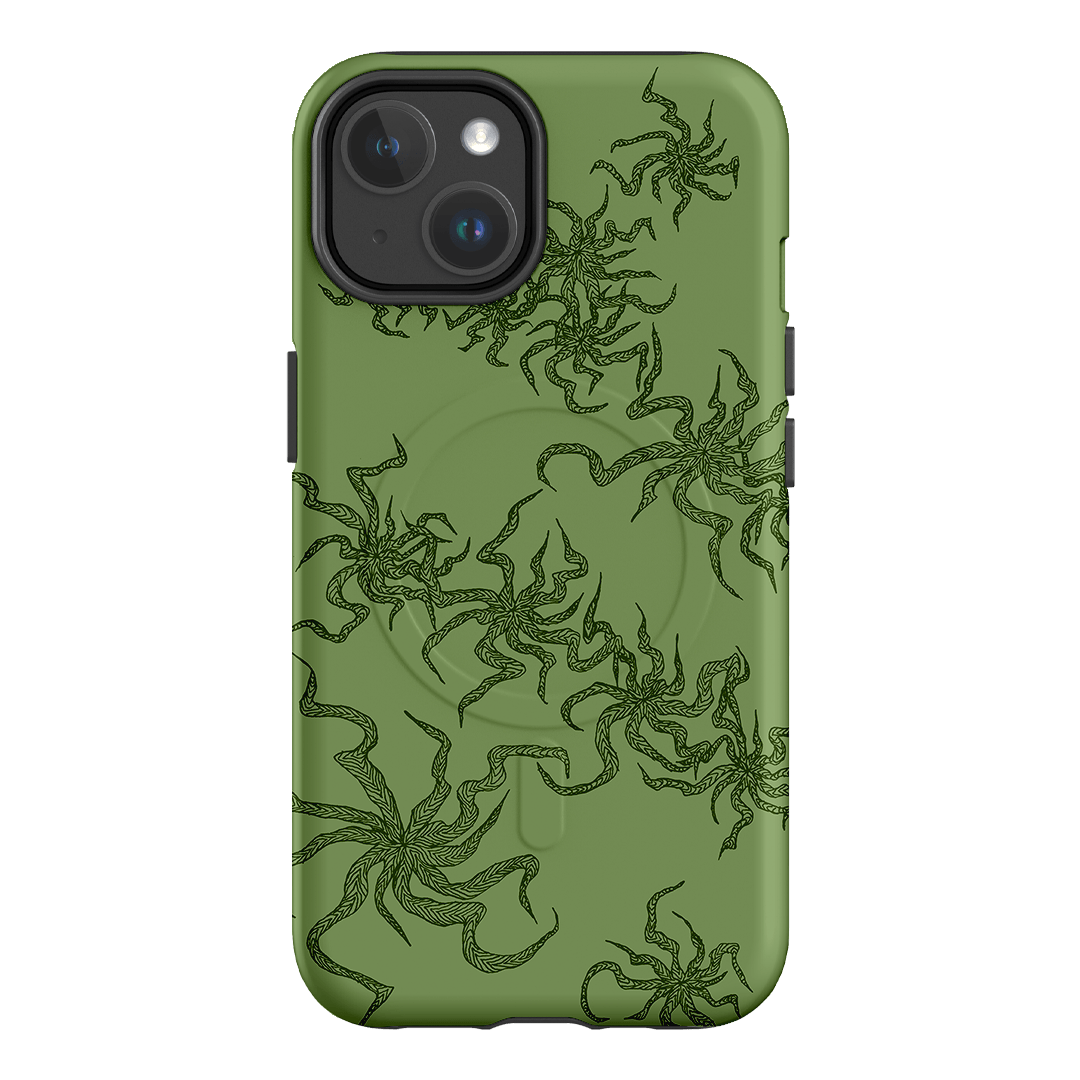 Night Moss Printed Phone Cases iPhone 14 / Armoured MagSafe by Stormi Bree - The Dairy