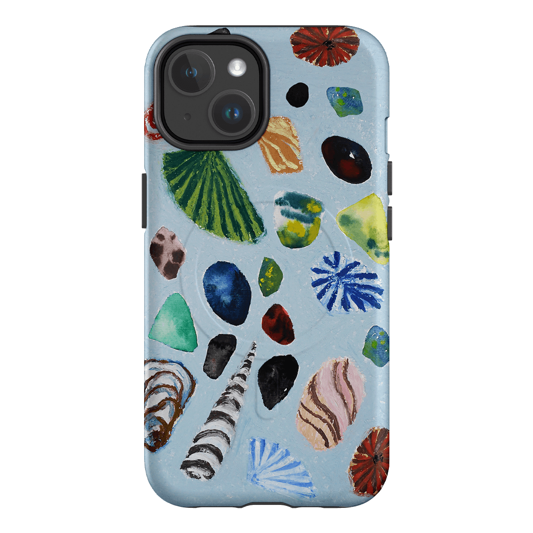 Ocean Currency Printed Phone Cases iPhone 14 / Armoured MagSafe by Lisa Hu - The Dairy