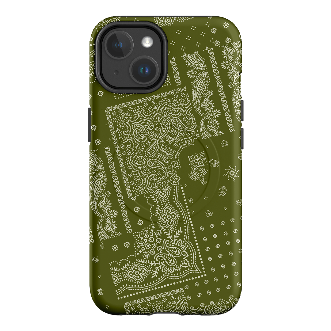 Paisley Fern Printed Phone Cases iPhone 14 / Armoured MagSafe by The Dairy - The Dairy