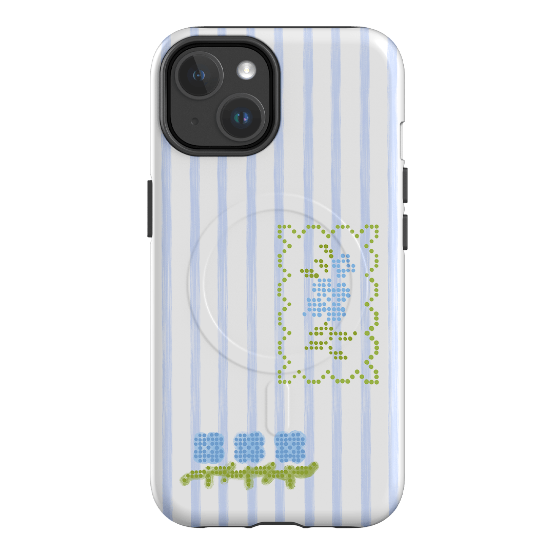 Patchwork Blue Printed Phone Cases iPhone 14 / Armoured MagSafe by Kayla Carr - The Dairy