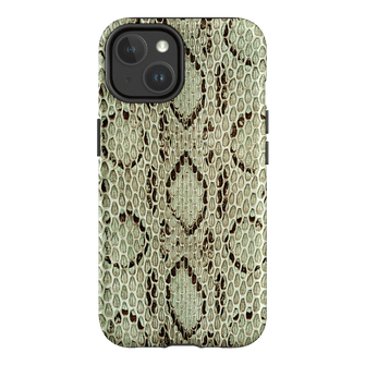 Pistachio Python Printed Phone Cases iPhone 14 / Armoured MagSafe by The Dairy - The Dairy