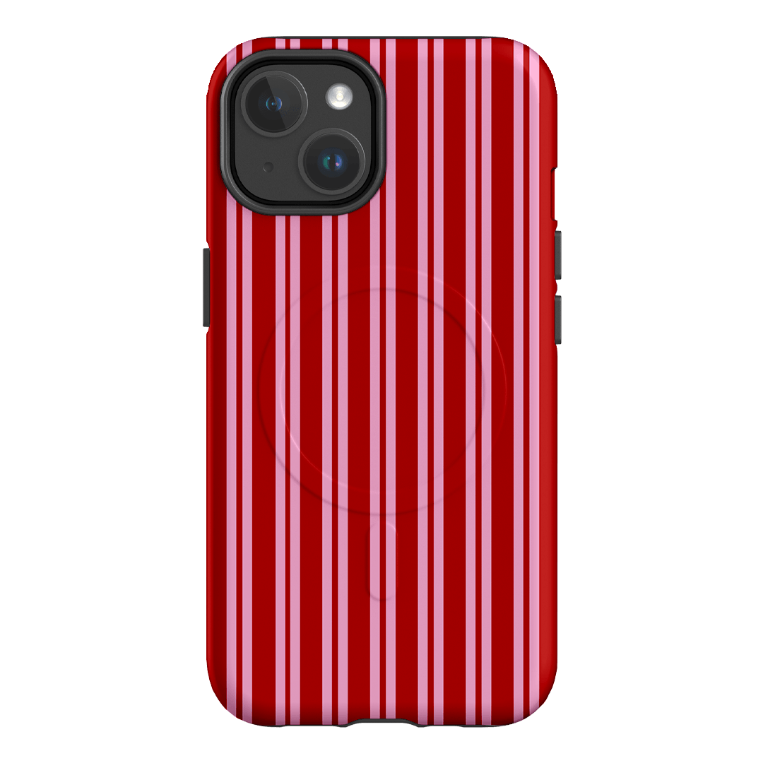 Punch Stripes Printed Phone Cases iPhone 14 / Armoured MagSafe by The Dairy - The Dairy
