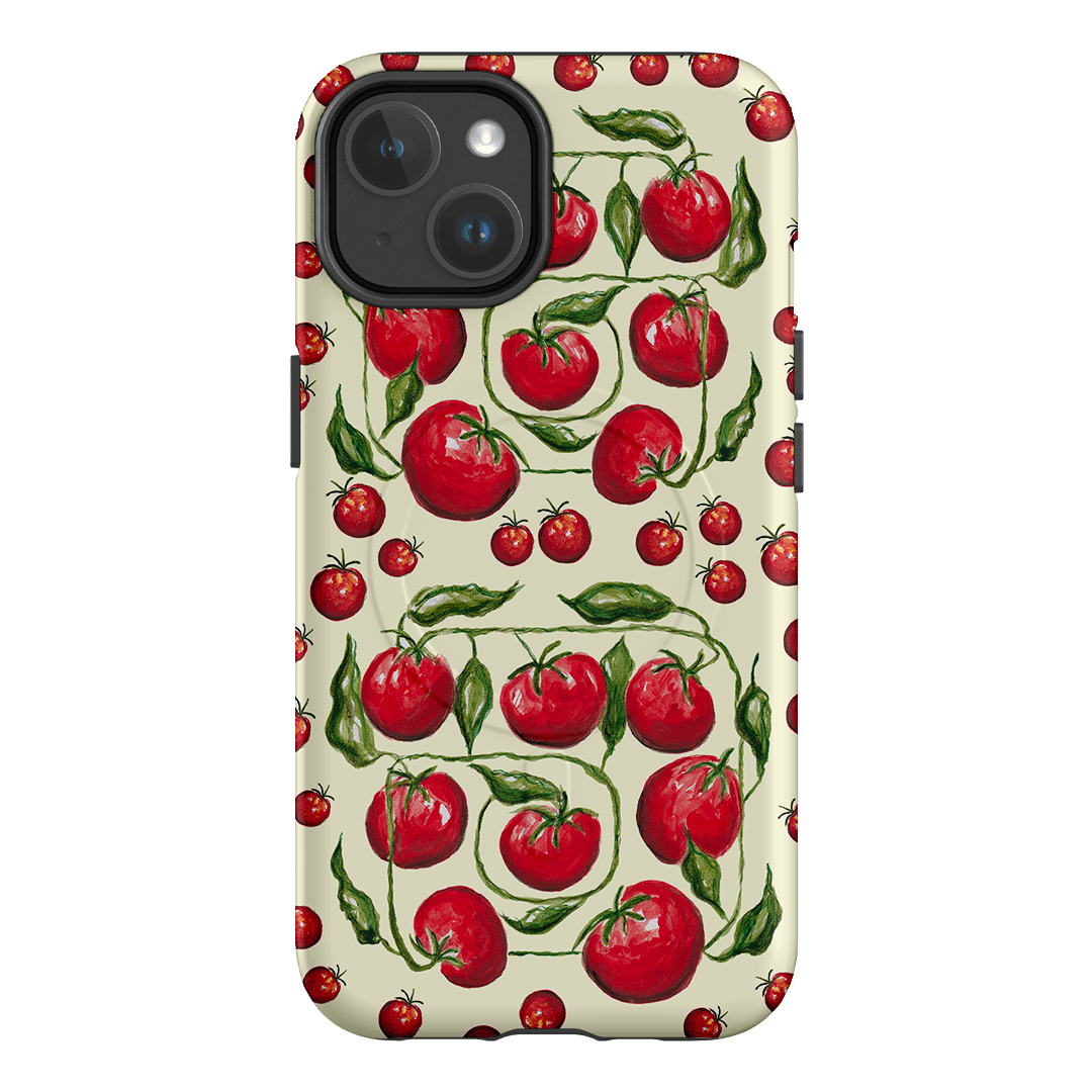 Red Tomatoes Printed Phone Cases iPhone 14 / Armoured MagSafe by BG. Studio - The Dairy