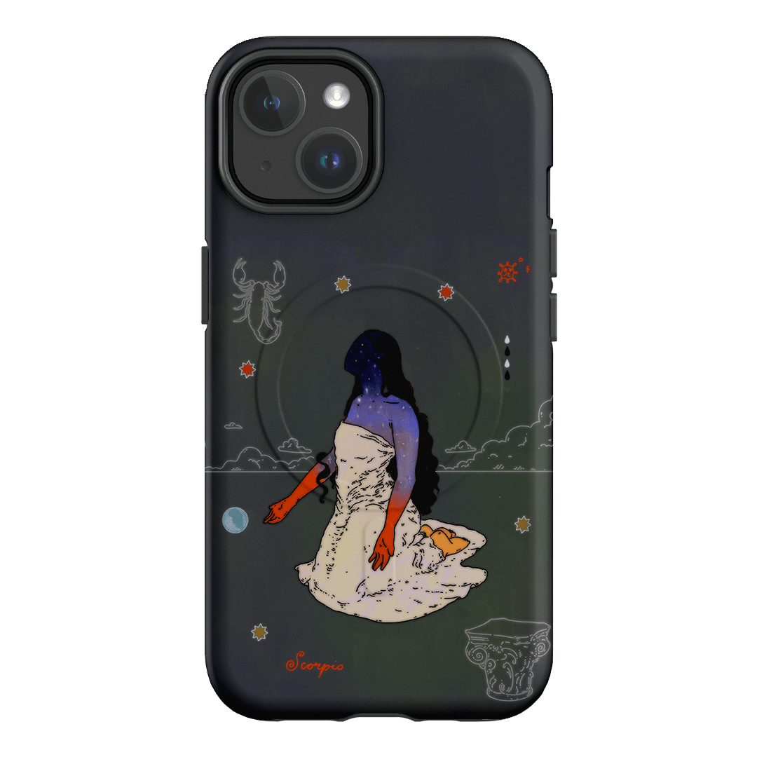 Scorpio Season Printed Phone Cases iPhone 14 / Armoured MagSafe by Easty Beasty - The Dairy