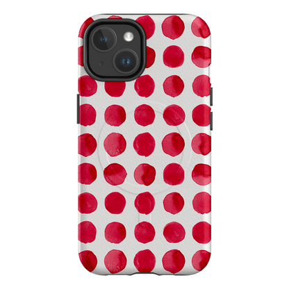 Spots in Red Printed Phone Cases by The Dairy - The Dairy