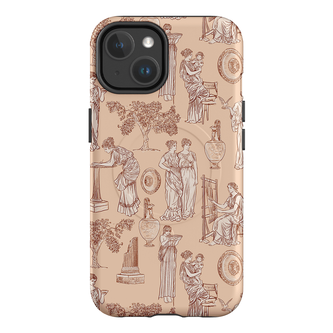 Symposium Rosewater Printed Phone Cases iPhone 14 / Armoured MagSafe by Veronica Tucker - The Dairy